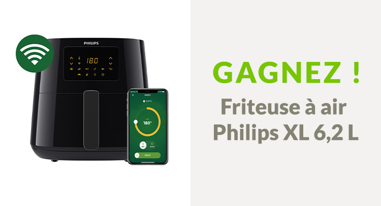 Friteuse à air chaud Philips XL 6,2L