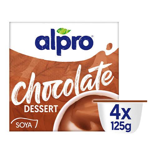4x Alpro Choco Dessert 125g