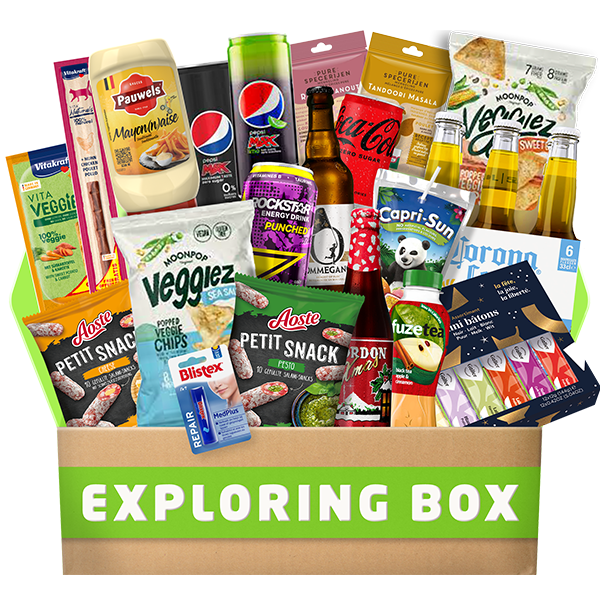 Solden op de Exploring box! Ontdek hem nu voor €12,95 + Kortingscode op volgende box!
