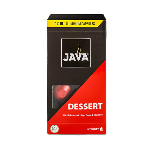 JAVA koffiecapsules Dessert 