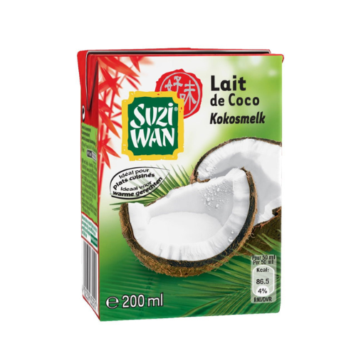 Suzi Wan kokosmelk 200ml