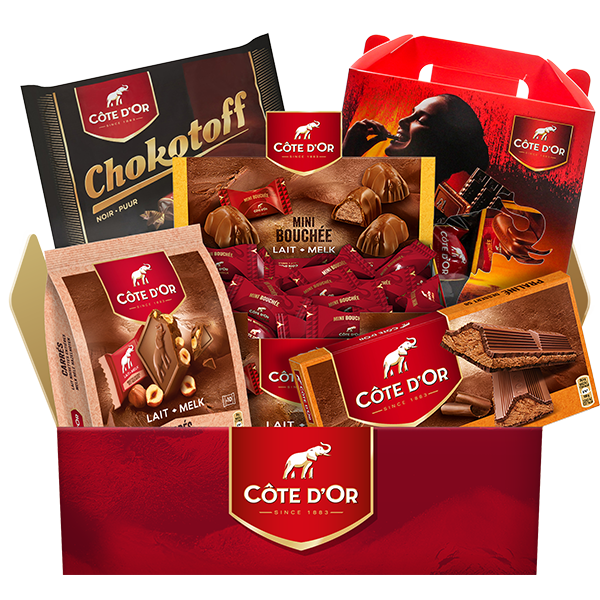 Jouw Côte d'Or Mix box voor €35,45 i.p.v. €54,95