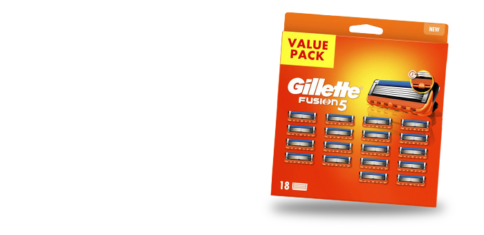 Découvrez la boîte Gillette Fusion5 avec cartouches de recharge pour seulement 52,95€ au lieu de 107€ 