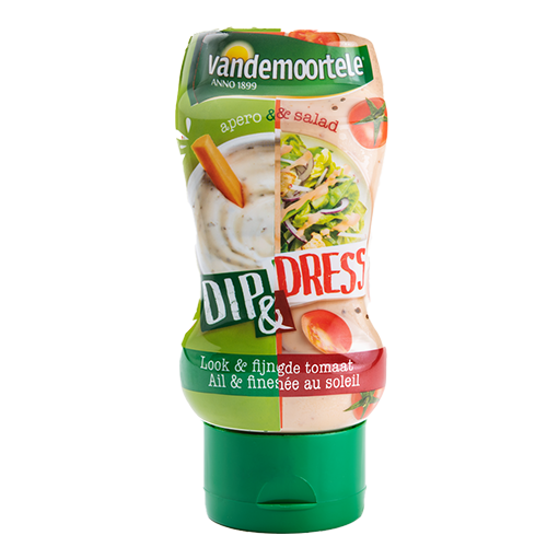 Dipp & Dress look en fijne kruiden OF zongedroogde tomaat