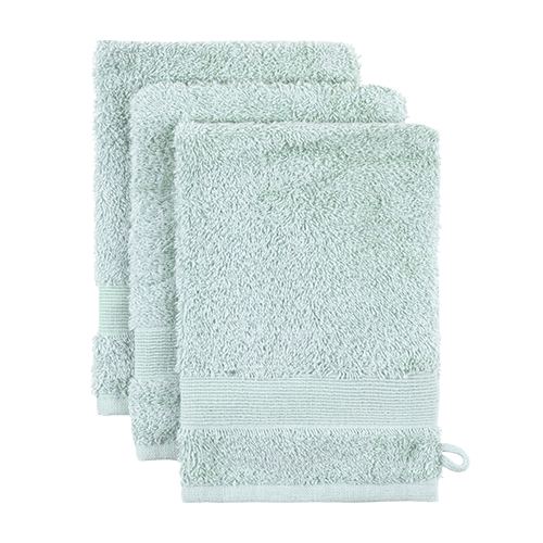 Set van 3 washandjes