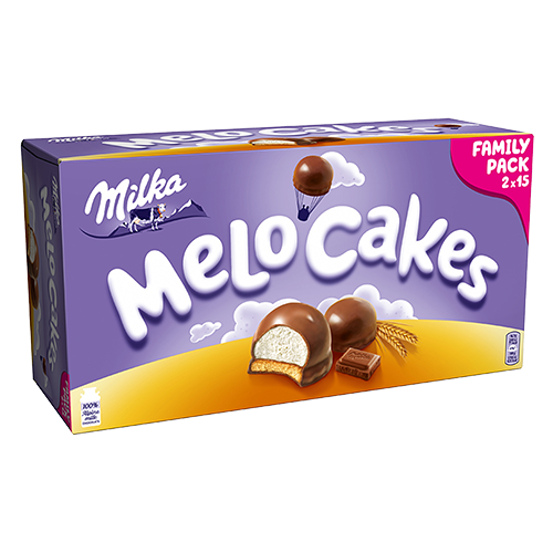 Milka Melo Cakes 30-Pack - 500g