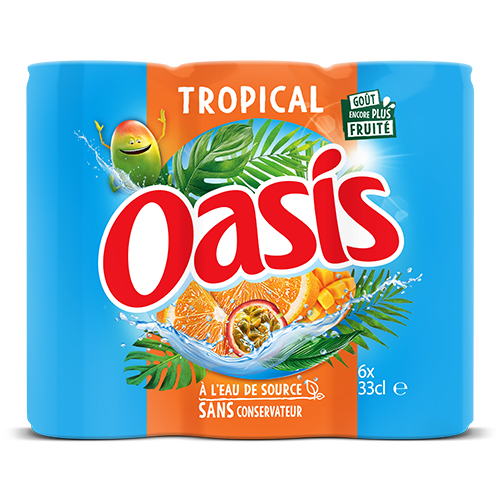 Oasis Tropical 33cl