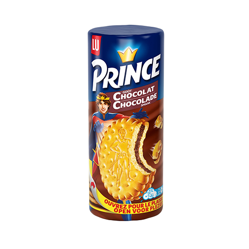 Prince fourré au chocolat au lait - 300g