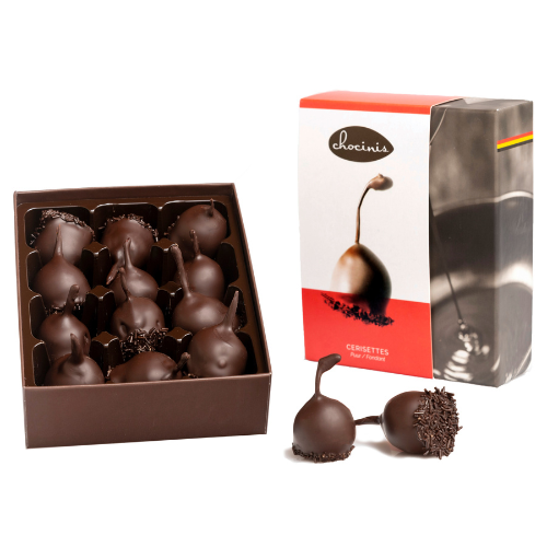 Chocinis fruit met chocolade