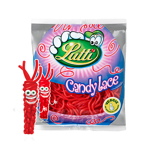 Lutti Candy Lace aardbei