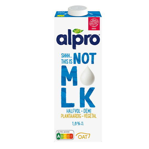 Alpro Not MLK plantaardige drink halfvol 1,8% 1l