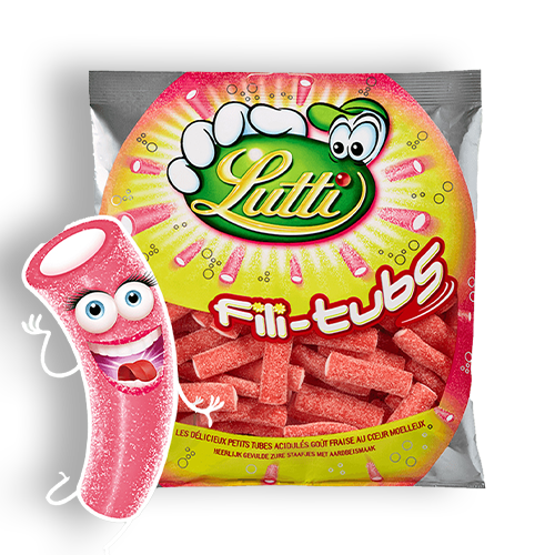 Lutti Fili-tubs aardbei
