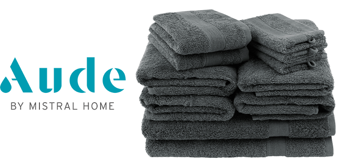Découvrez la boîte Mistral Home Set de serviettes en anthracite gris foncé pour seulement 46,80€ au lieu de 93,60€