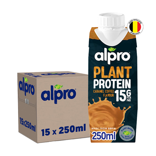 Alpro protein caramel
