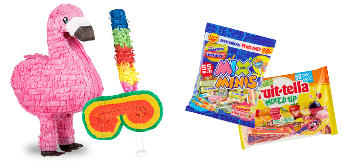 Geniet nu van het Piñata feestpakket voor €39,25 i.p.v. €58,95