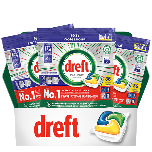 Jouw Dreft Platinum Professional box voor maar €58,49 ipv € 116,97! Een korting van 50%!