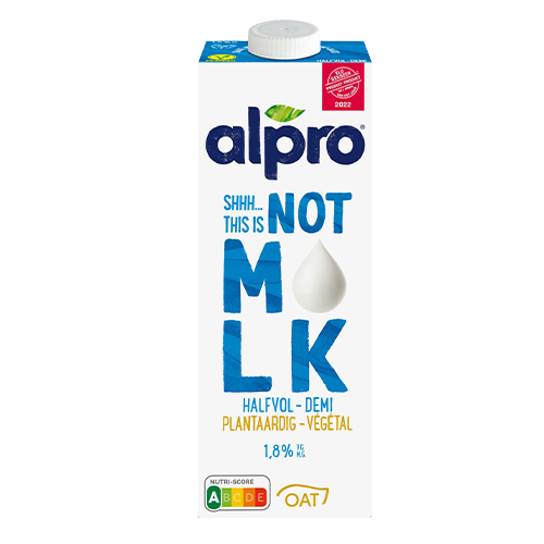Alpro Not MLK boisson végétale demi-écrémée 1,8% 1l