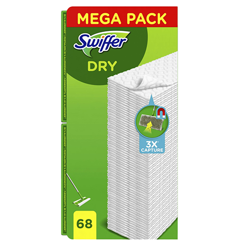 lingettes Swiffer dry