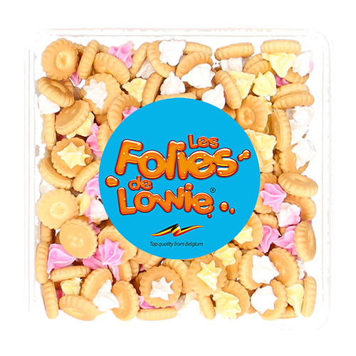Les Folies de Lowie Gennaro - 350g (gesuikerde nicnac)