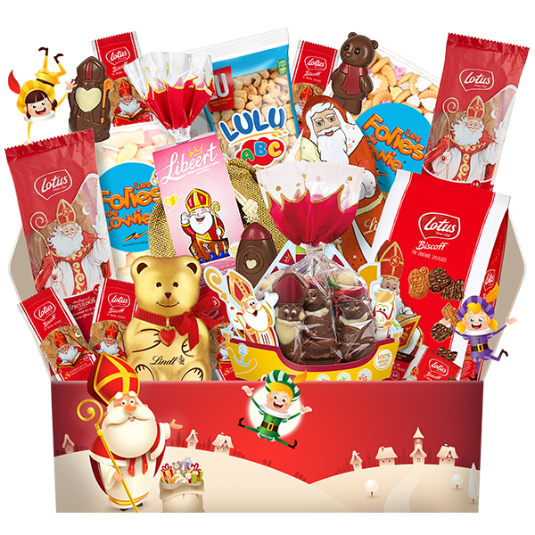 Jouw Sinterklaas koek en chocolade box voor €44,50 i.p.v. €58,85