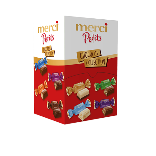 merci collection chocolats Petits - distributeur de chocolat pour le café - 1250g