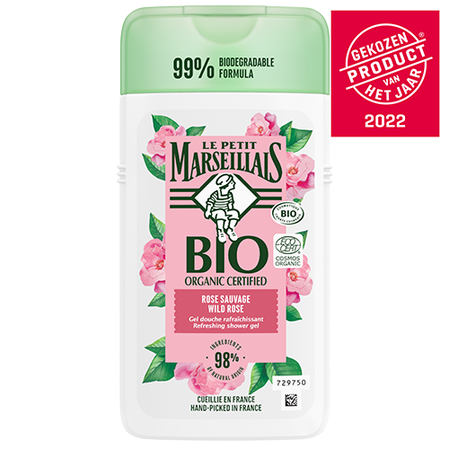 LPM BIO Wild Rose shower gel 250ml (Verkozen tot product van het jaar)