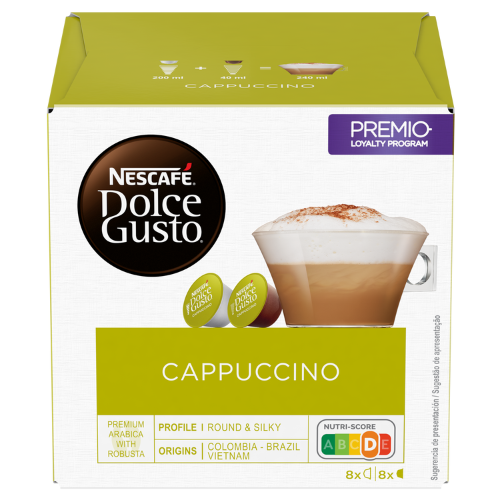 Nestlé Dolce Gusto: Cappuccino - capsules
