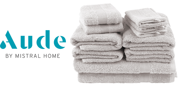 Découvrez la boîte Mistral Home Set de serviettes en pearl gris clair pour seulement 46,80€ au lieu de 93,60€