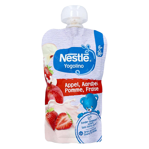 NESTLE YOGOLINO Appel Aardbei 100g