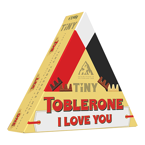 Boîte cadeau chocolat Toblerone - "I Love You"