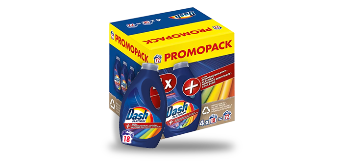 Découvrez le pack de lessive Dash pour seulement 24,71€ au lieu de 42,99€