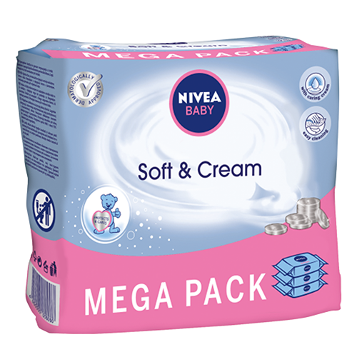 Soft & Cream (3x63 doekjes)