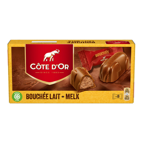 Lait Bouchée Côte d'Or paquet de 8 200g