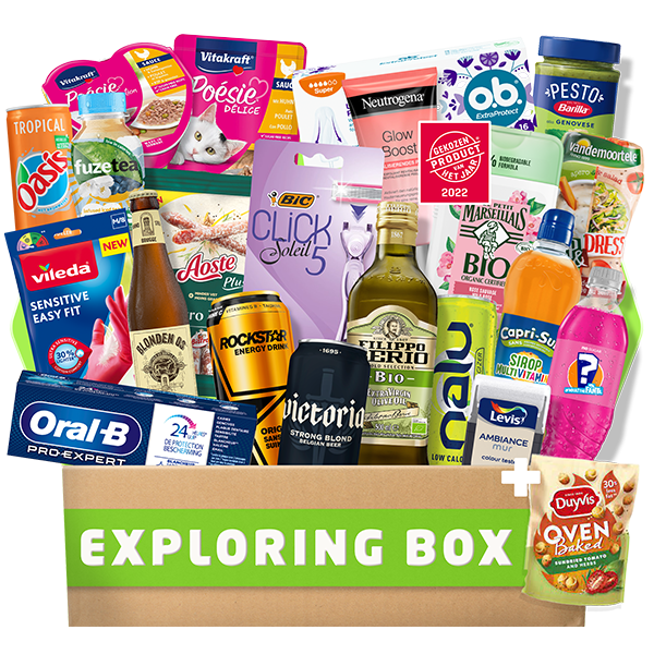 Jouw Exploring Box voor € 16,95 ipv € 66,17! Een geweldige 75% korting!