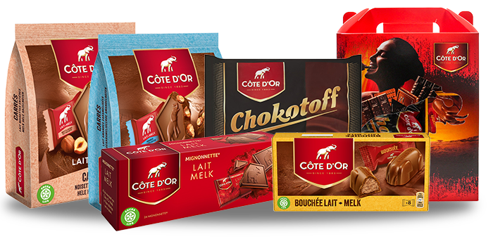 Ontvang jouw Côte d'Or Mix box van 1090g voor €38,99 i.p.v. €51,50!