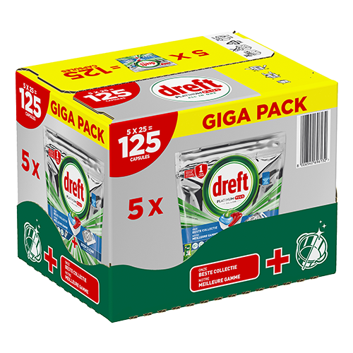 Giga pack Dreft Platinum plus