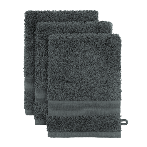 Lot de 3 gants de toilette