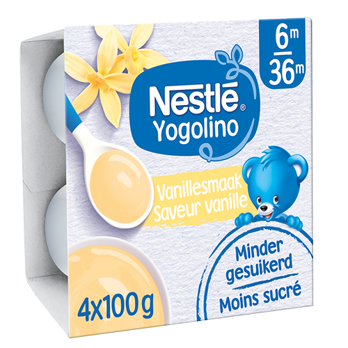 NESTLE YOGOLINO DESSERT Vanillesmaak 100g